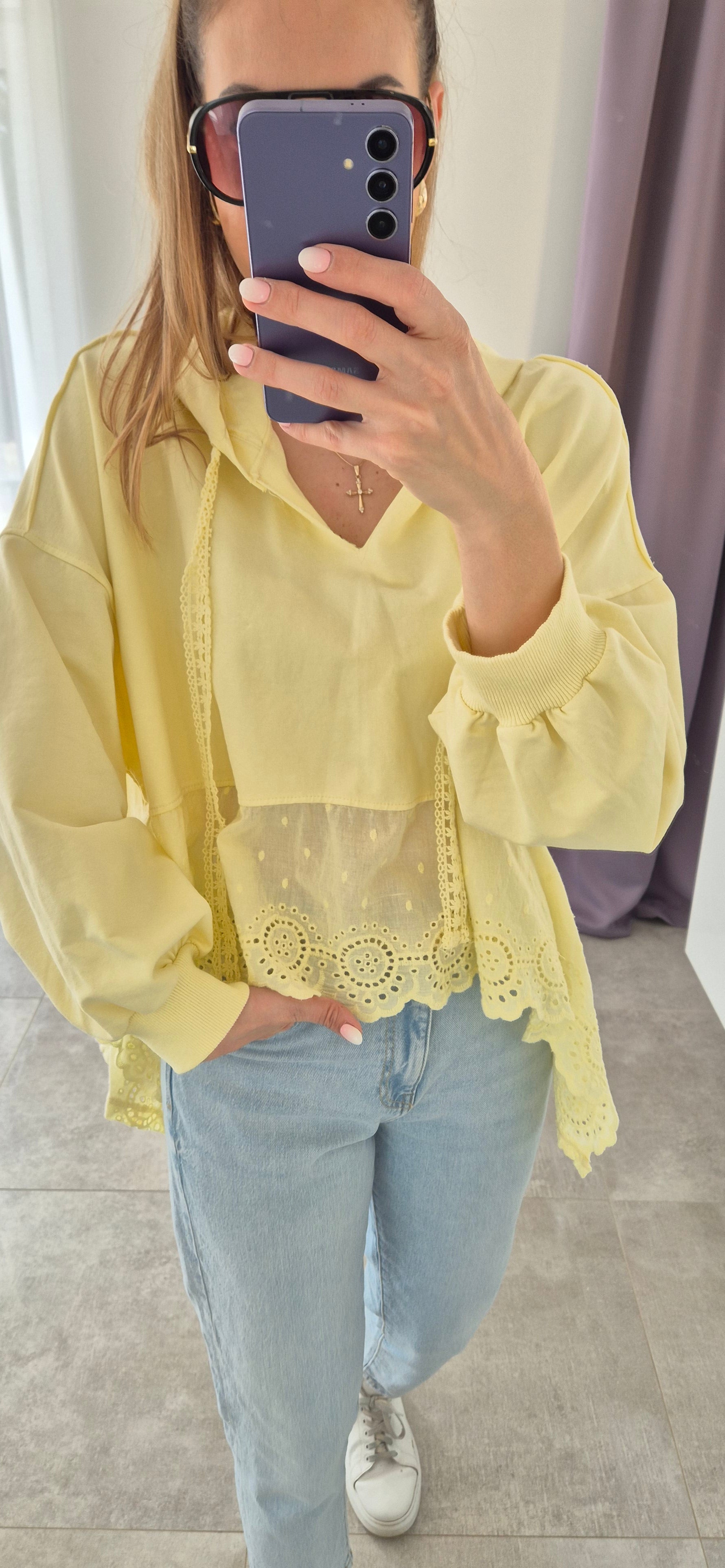 Bluse Gelb