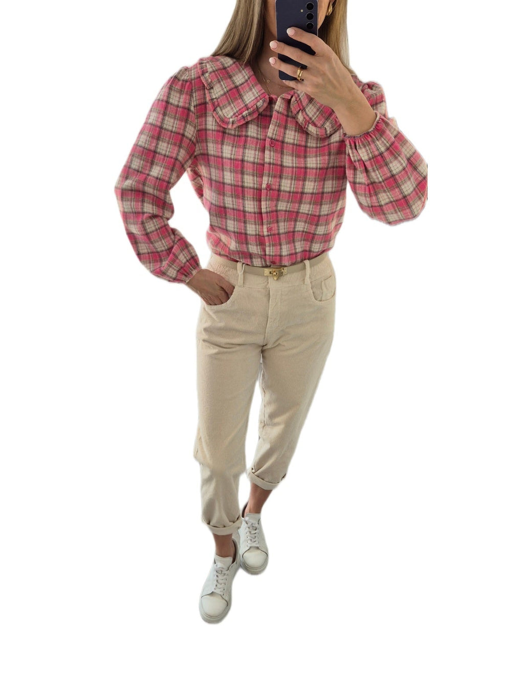 Kordhose hellbeige