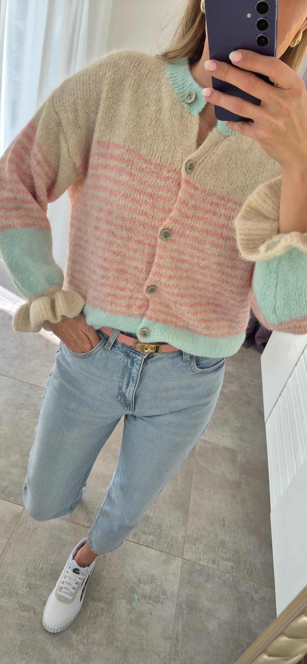 Cardigan Leelee Turkis