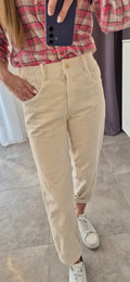Kordhose hellbeige
