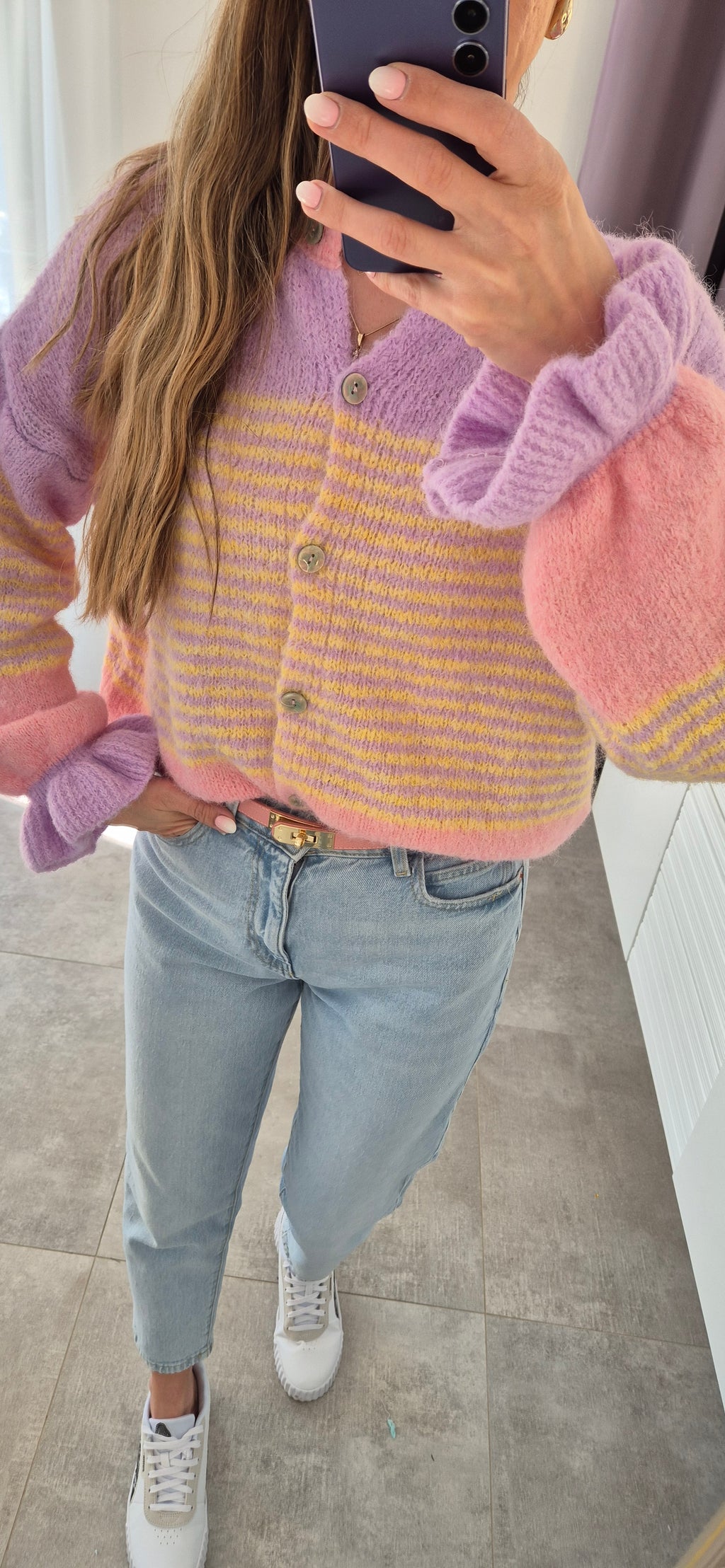 Cardigan Leelee Gelb