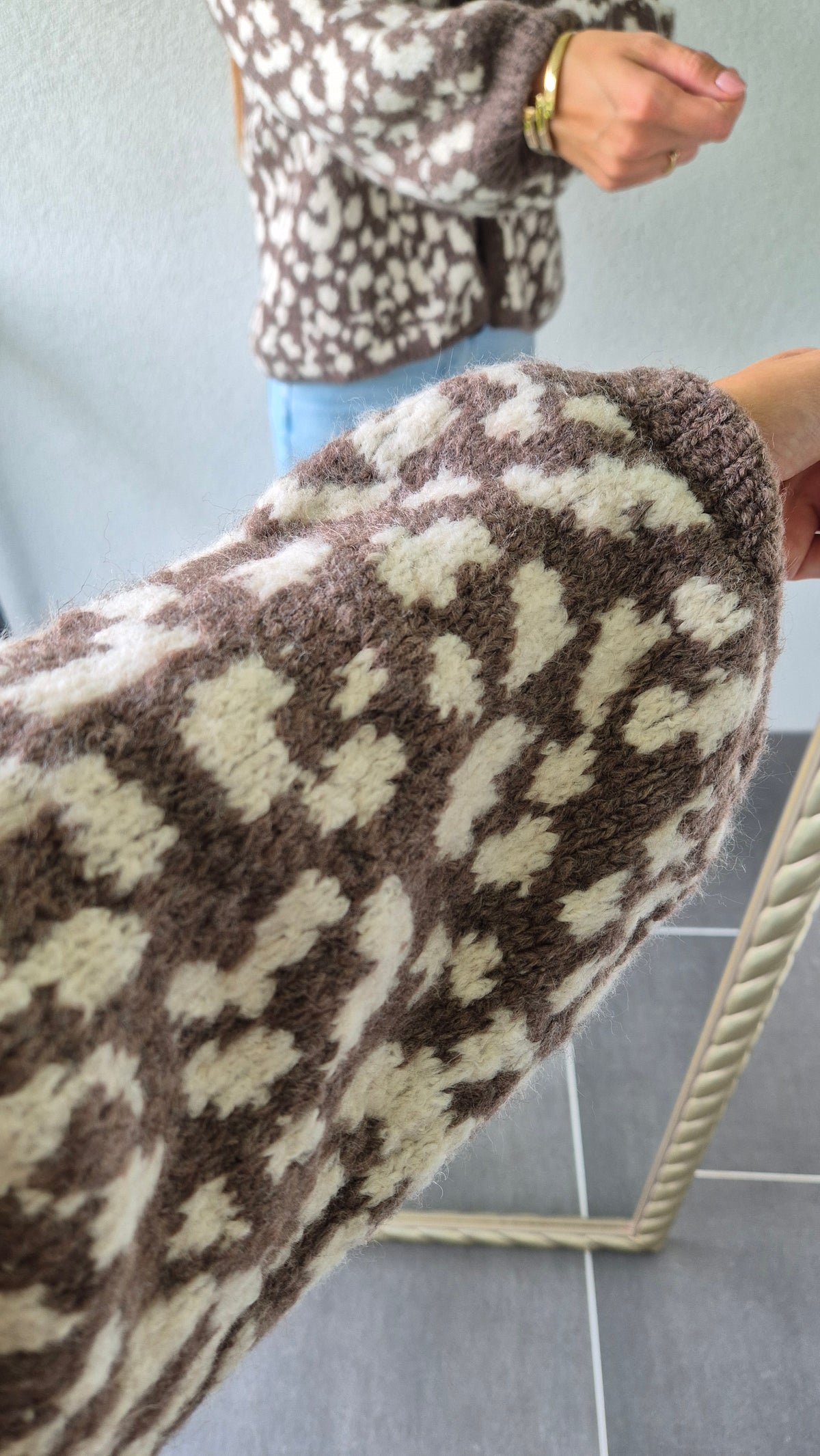 Cardigan LEO Fango