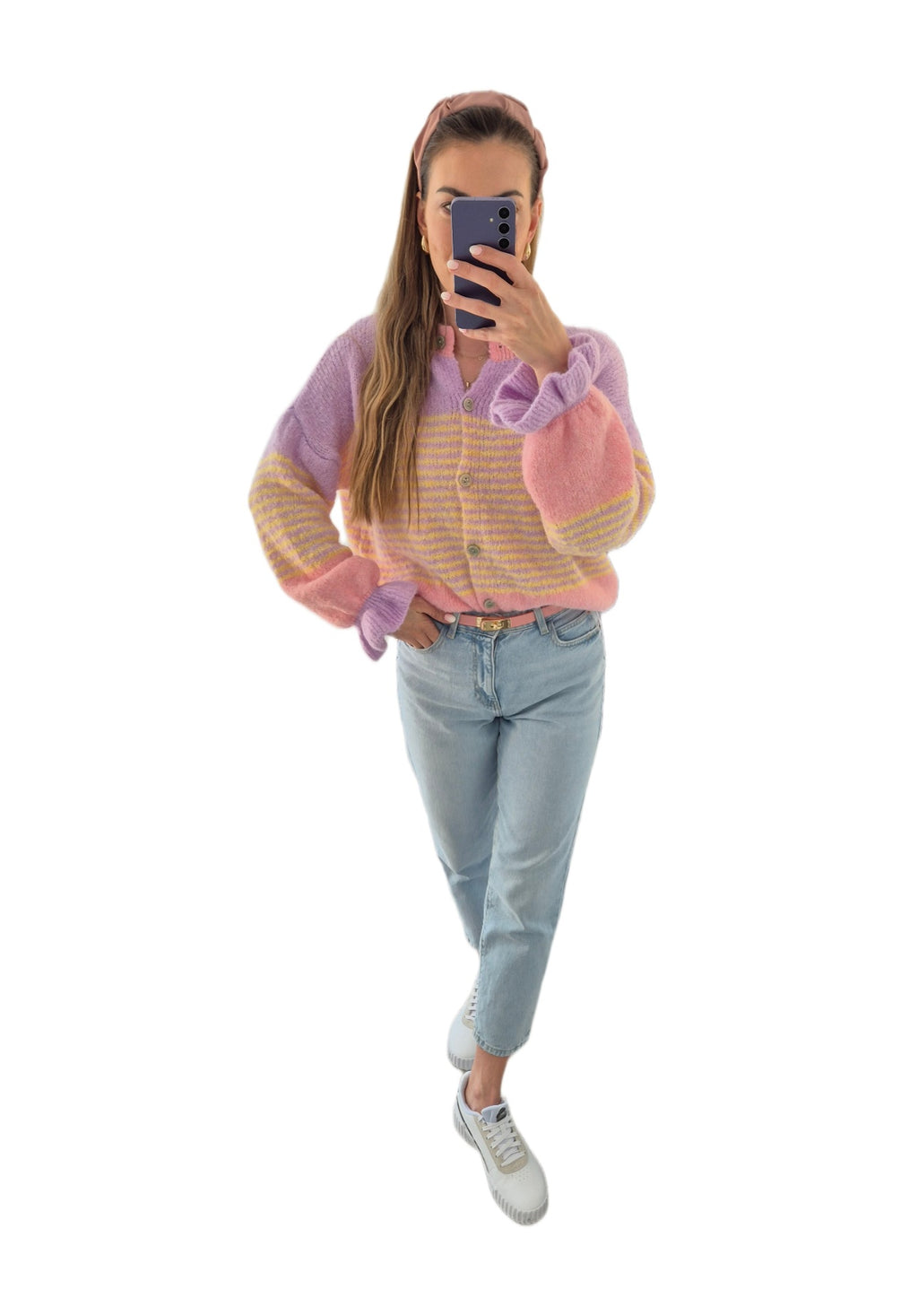 Cardigan Leelee Gelb