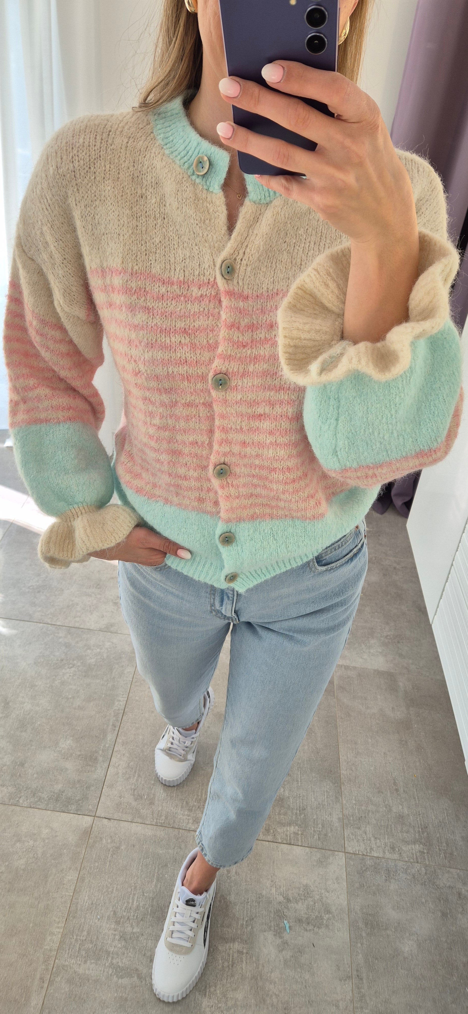 Cardigan Leelee Turkis