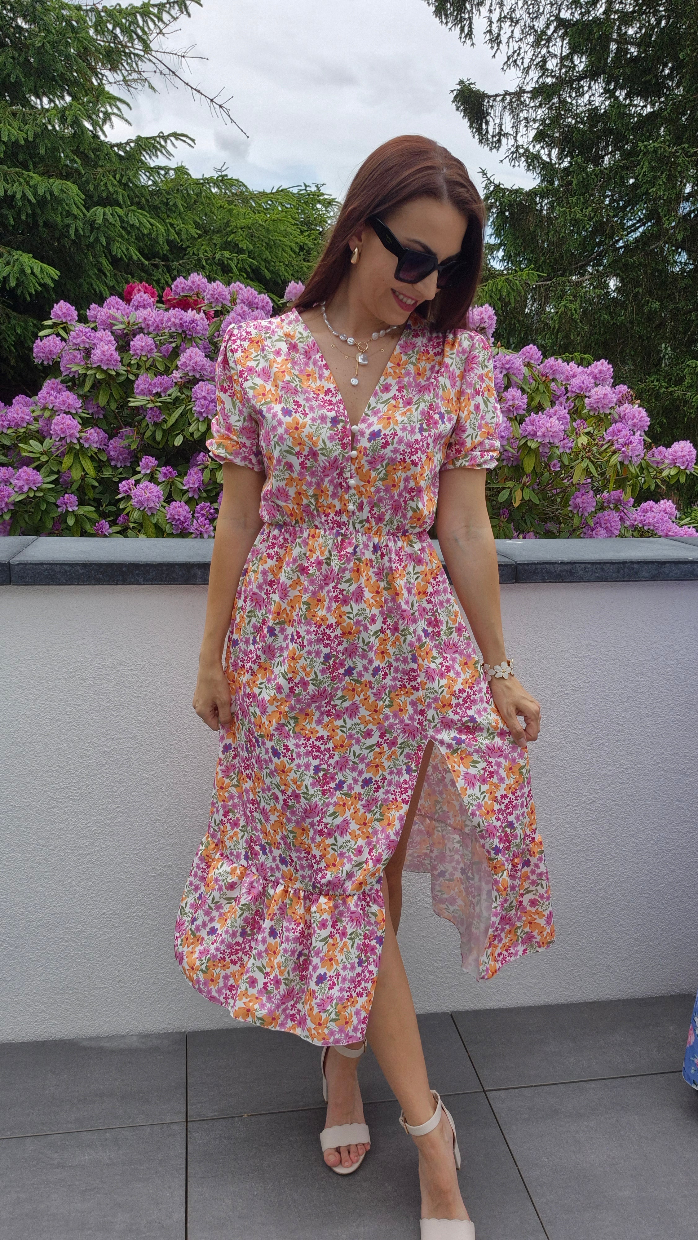 Midikleid Nela Bunt