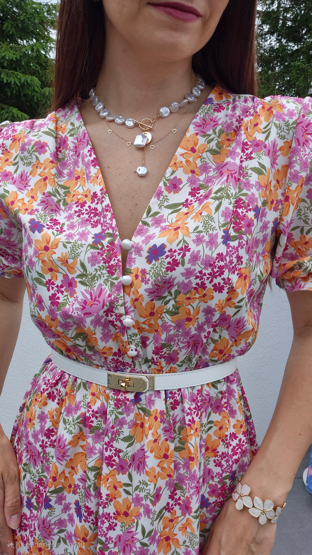Midikleid Nela Bunt