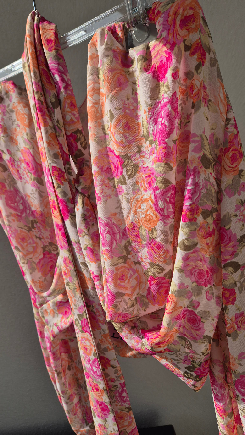 Wickelbluse Blumen