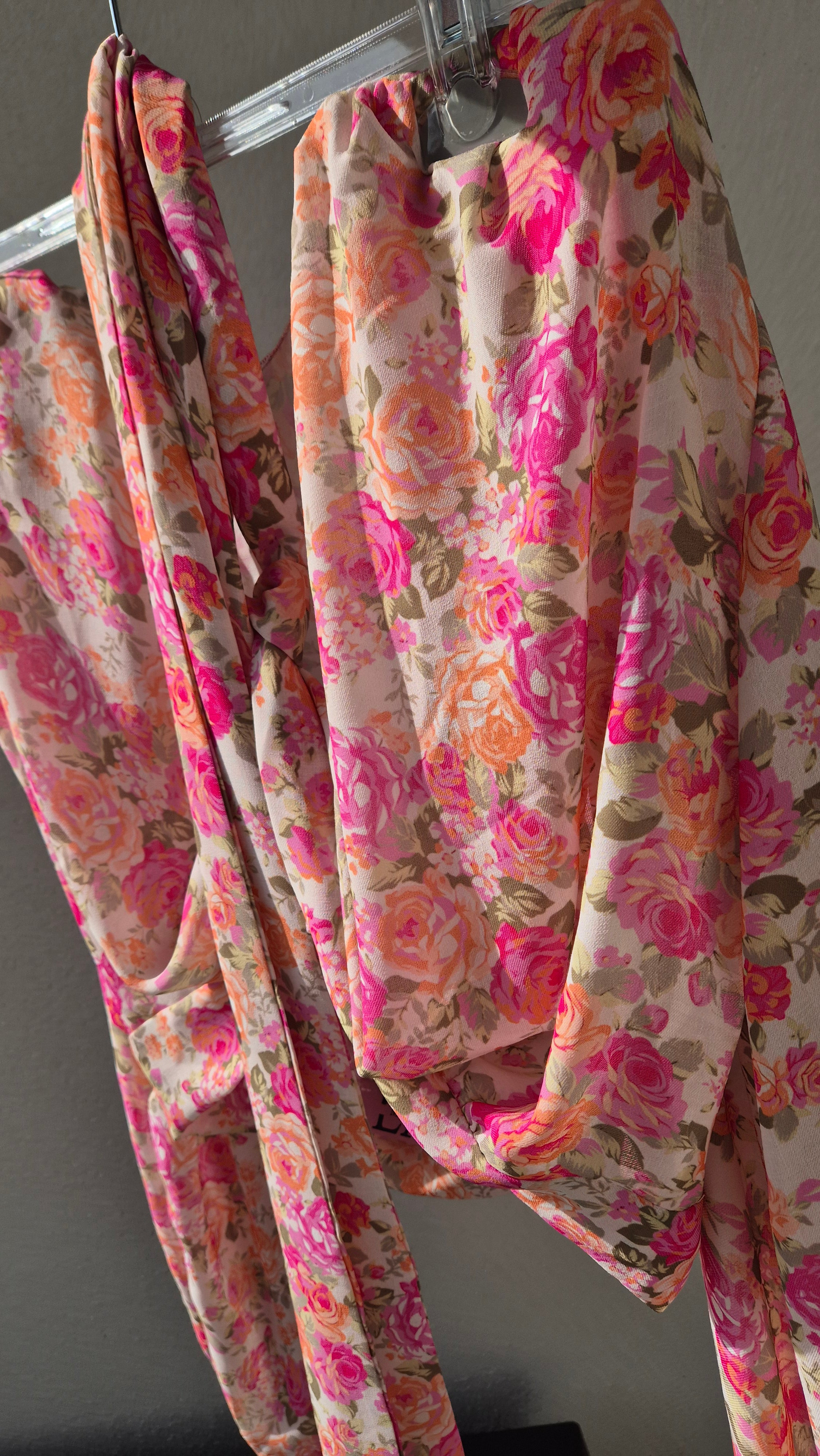 Wickelbluse Blumen