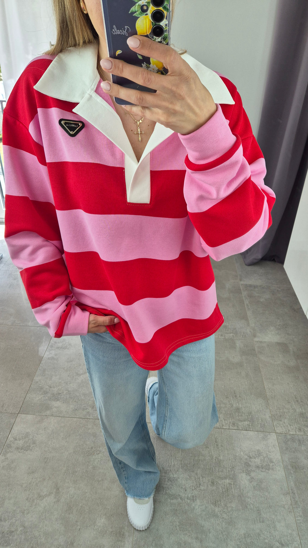 Poloshirt mit Kragen