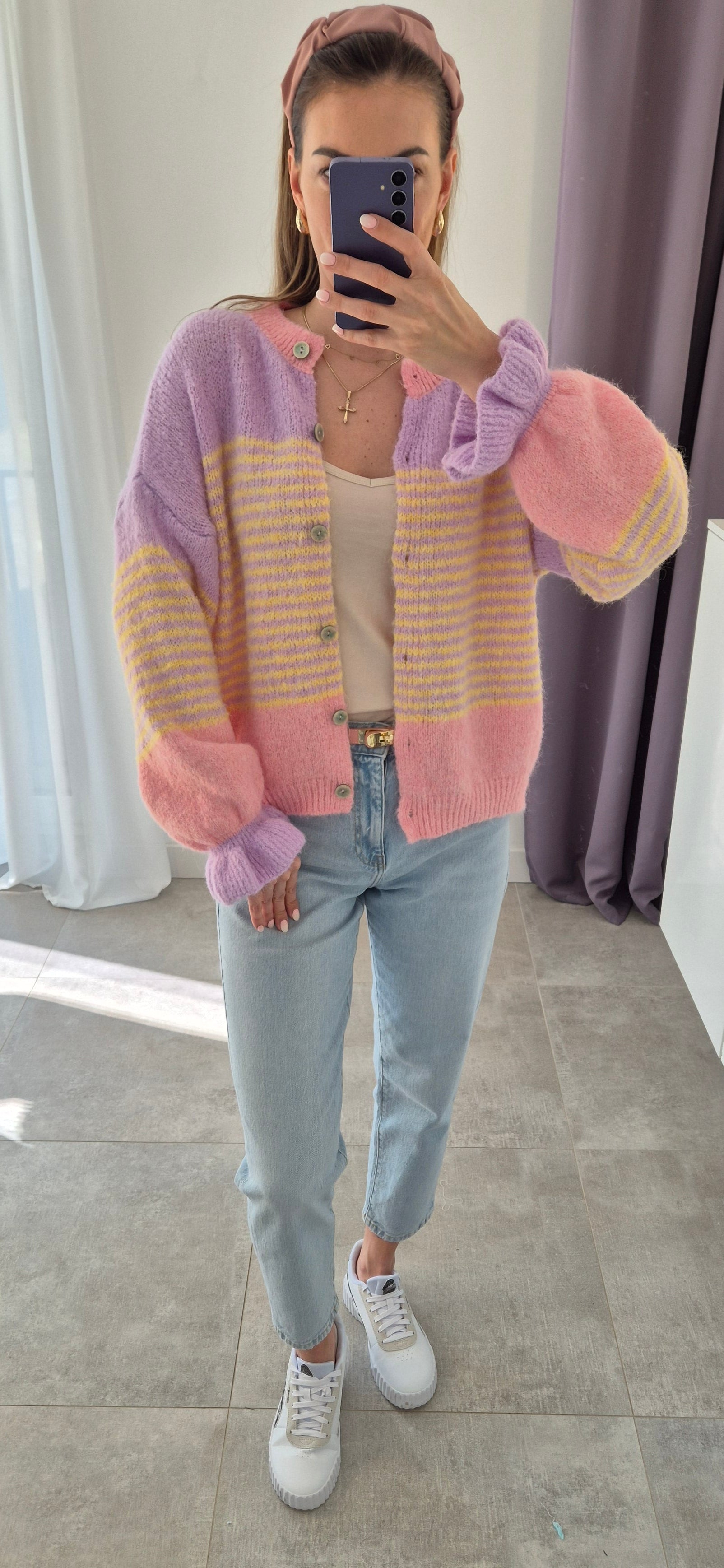 Cardigan Leelee Gelb