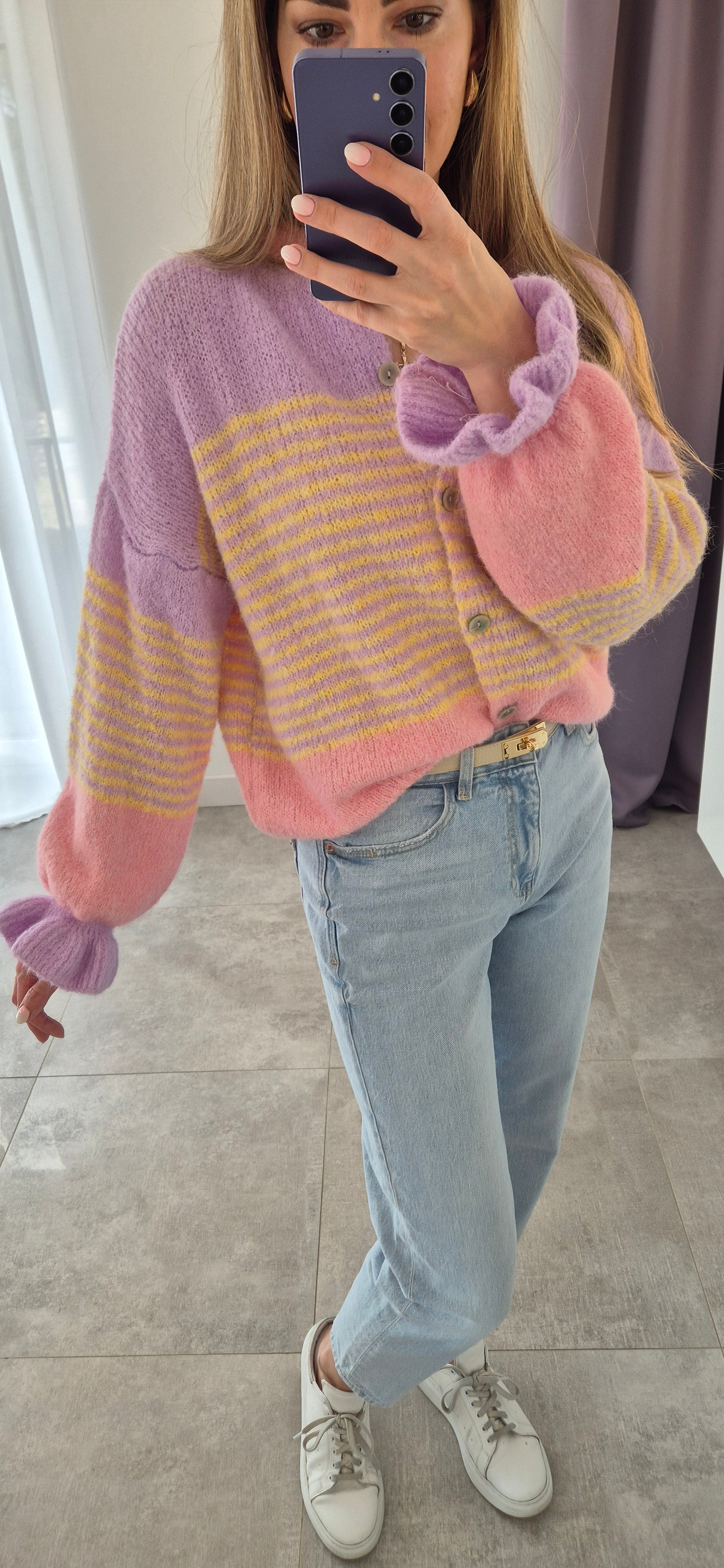 Cardigan Leelee Gelb