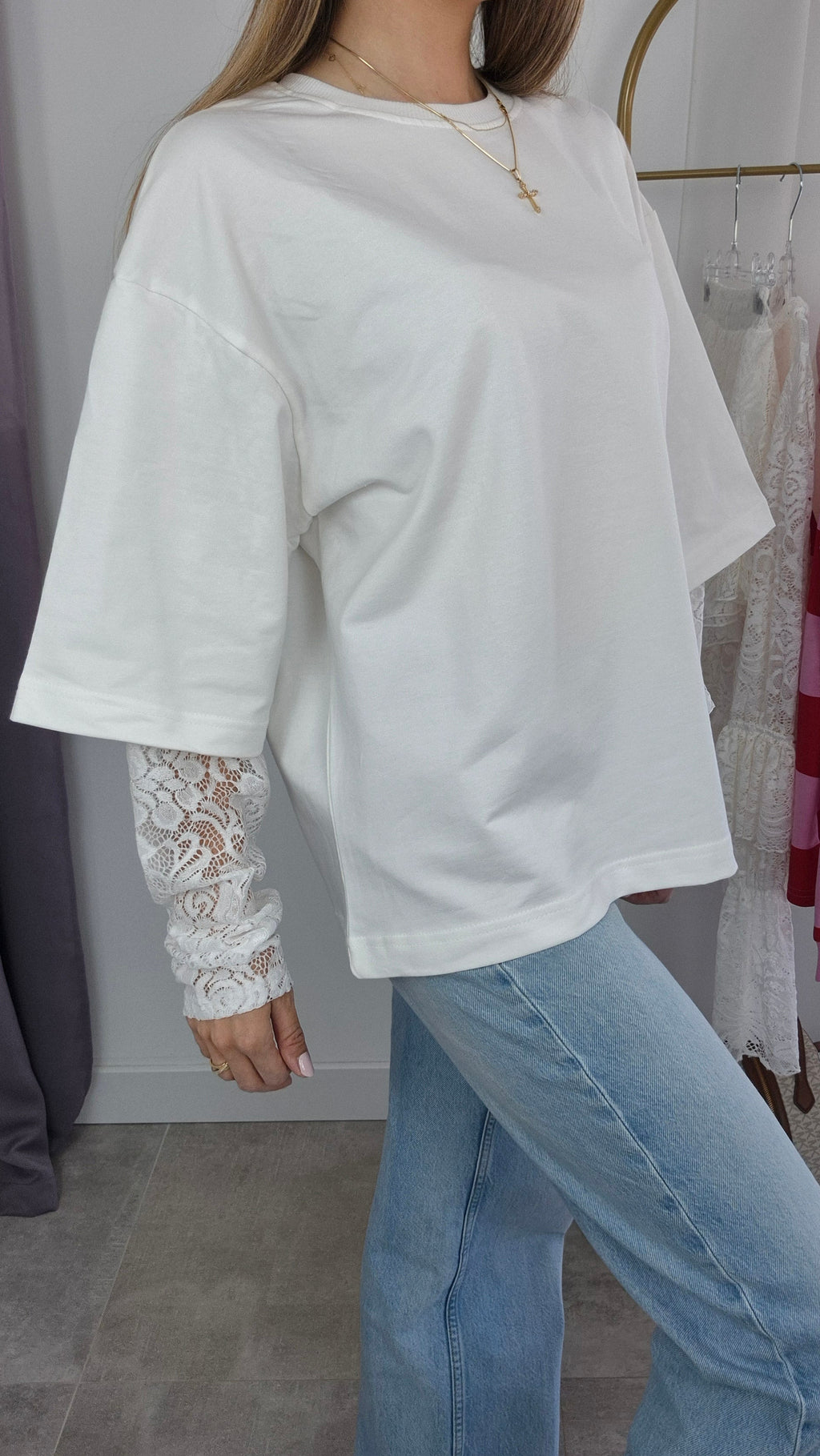 Langarmshirt Oversize