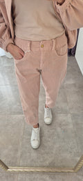 Kordhose Puderrosa