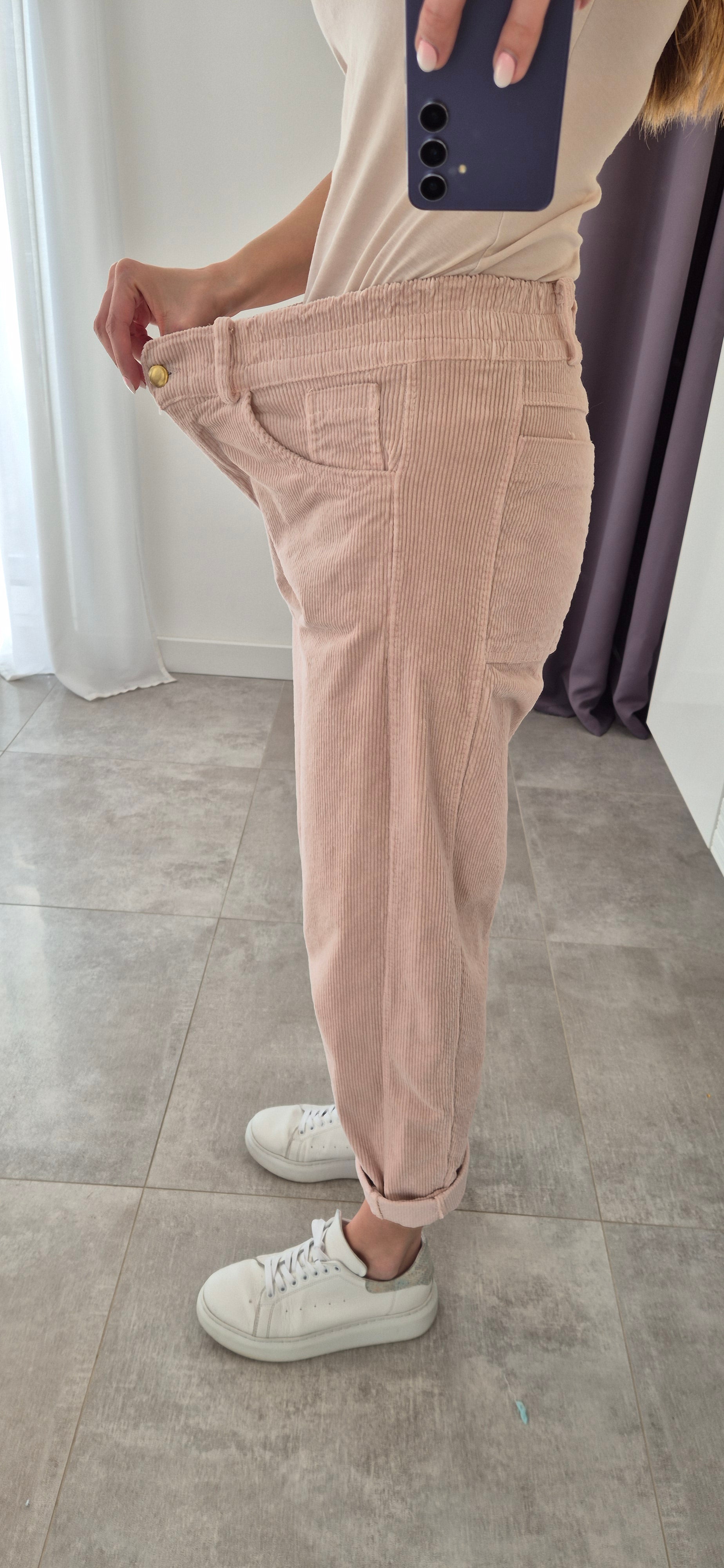 Kordhose Puderrosa