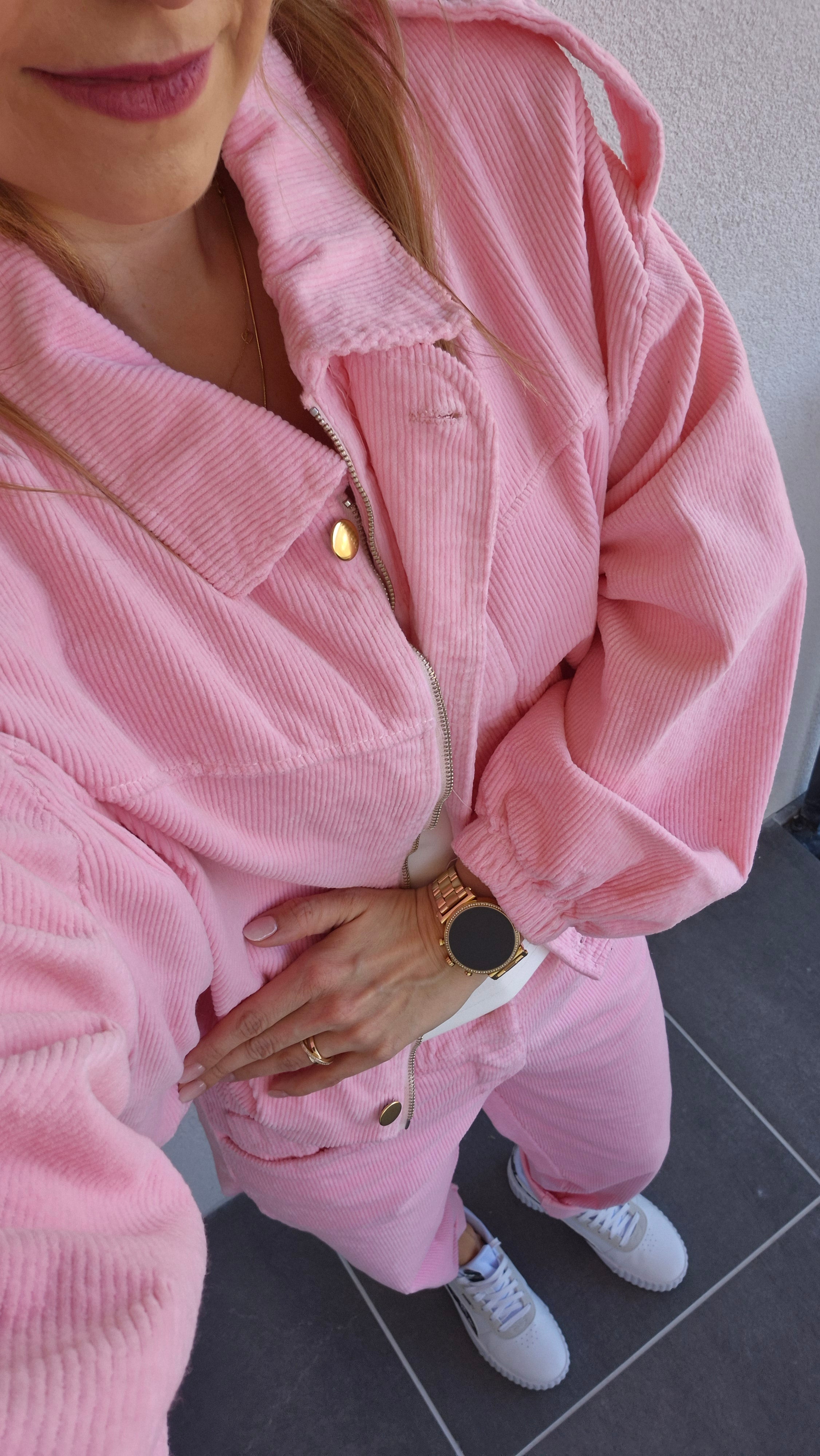 Bomberjacke Pink