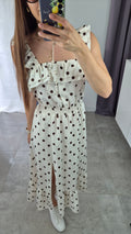 Midi-Maxikleid Bella Polka-Dot