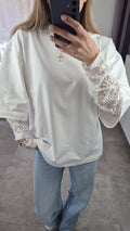 Langarmshirt Oversize