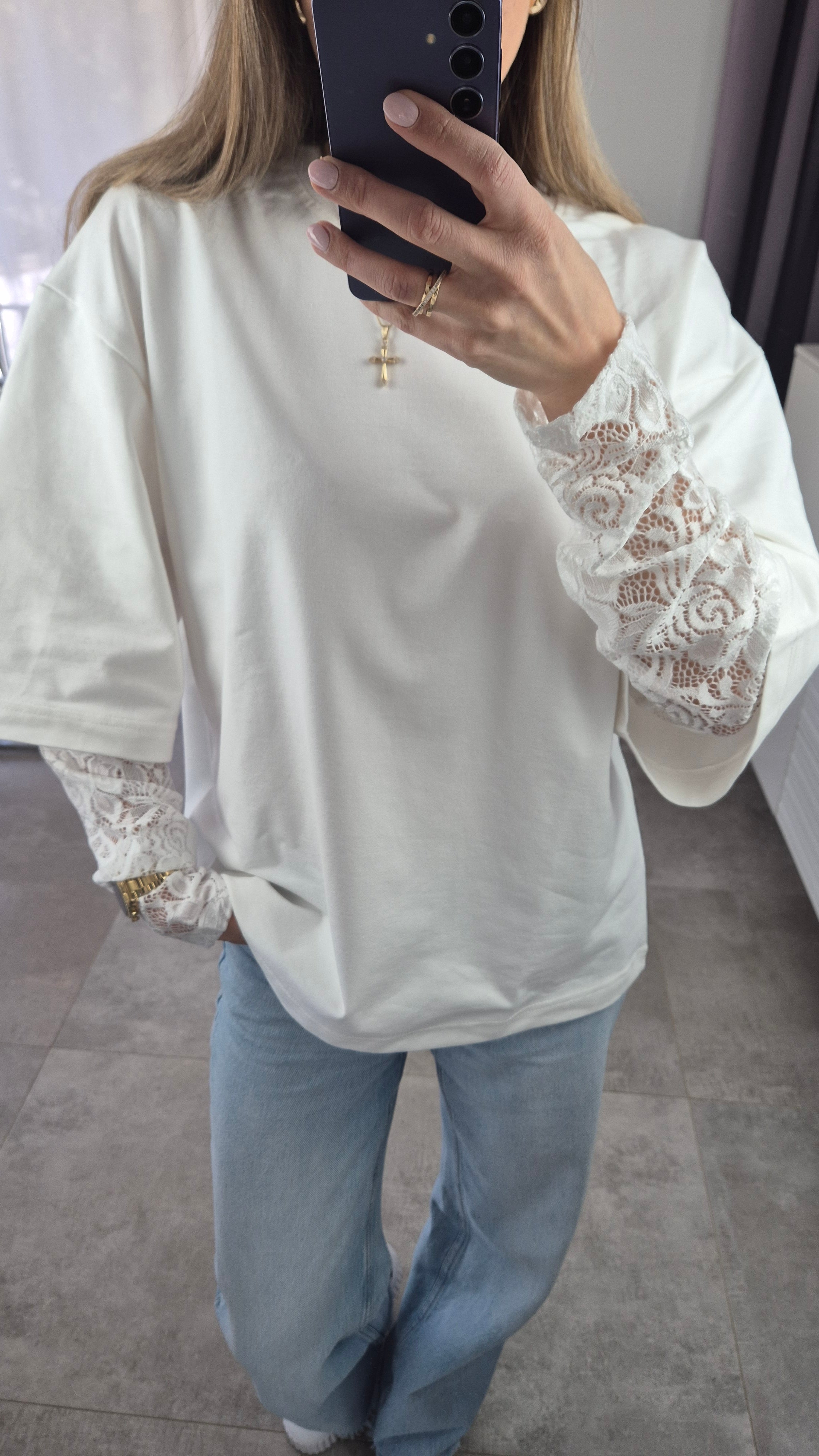 Langarmshirt Oversize