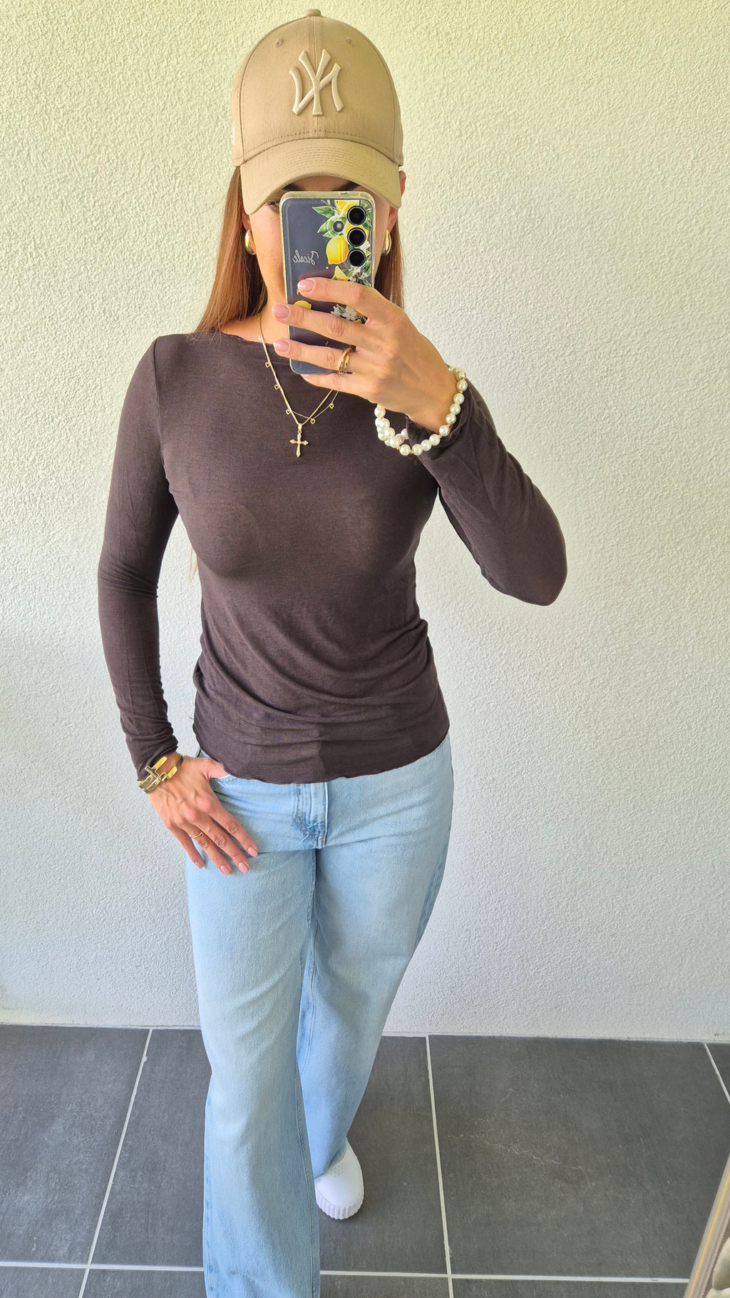 Longsleeve Schokolade