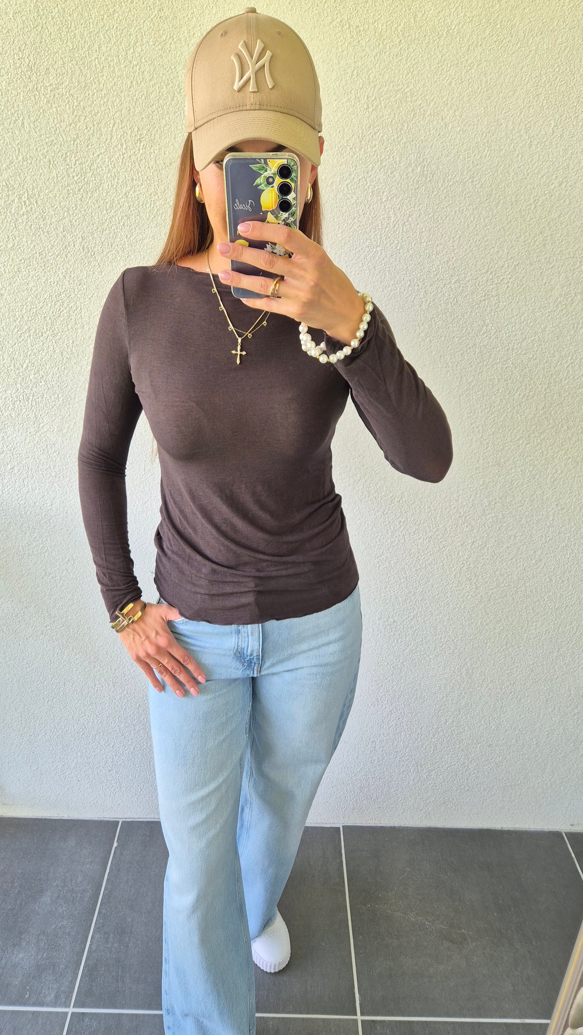 Longsleeve Schokolade