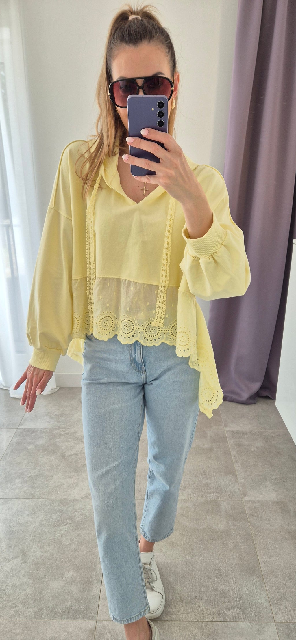 Bluse Gelb