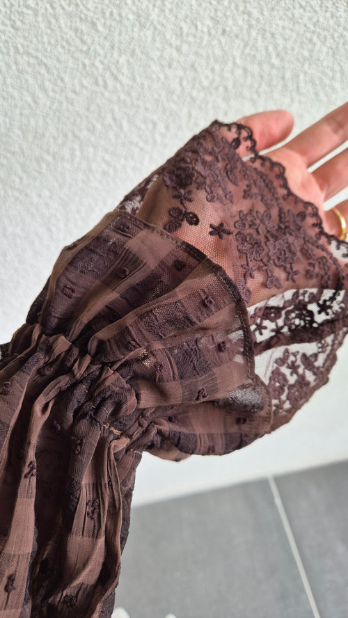 Bluse ROMA Braun