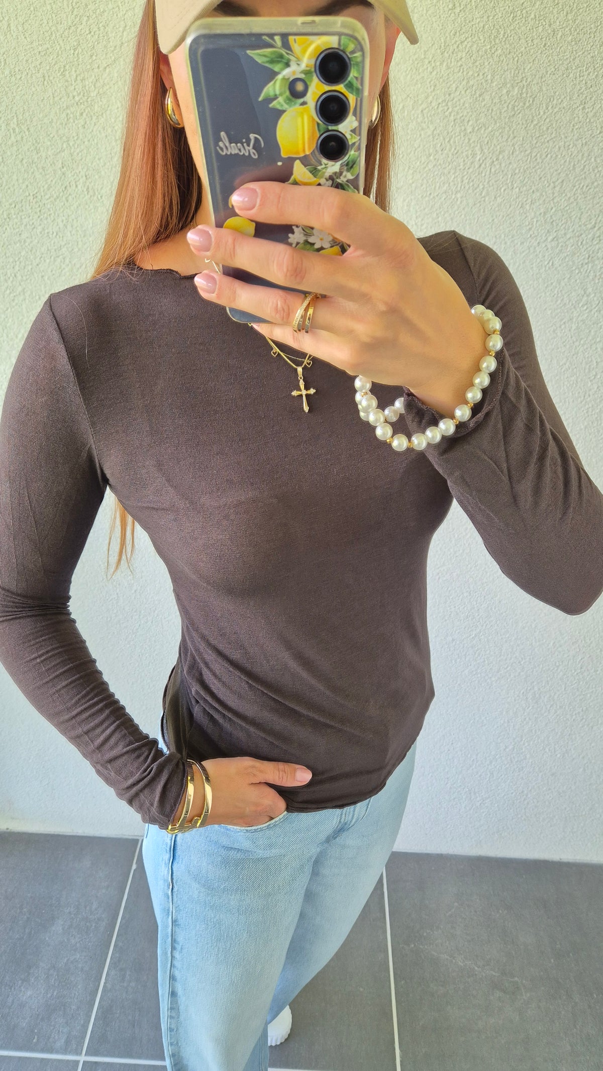 Longsleeve Schokolade