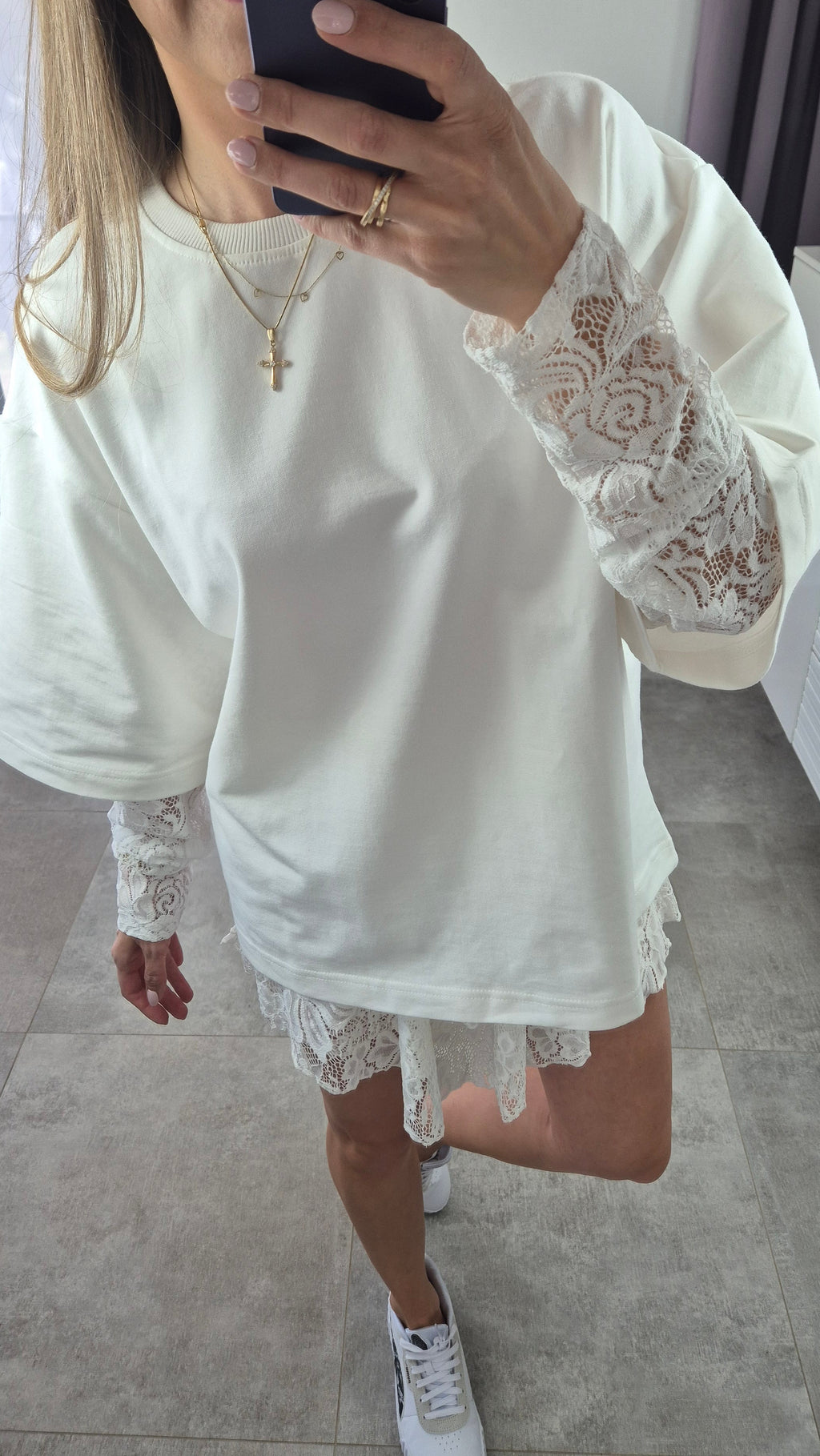 Langarmshirt Oversize