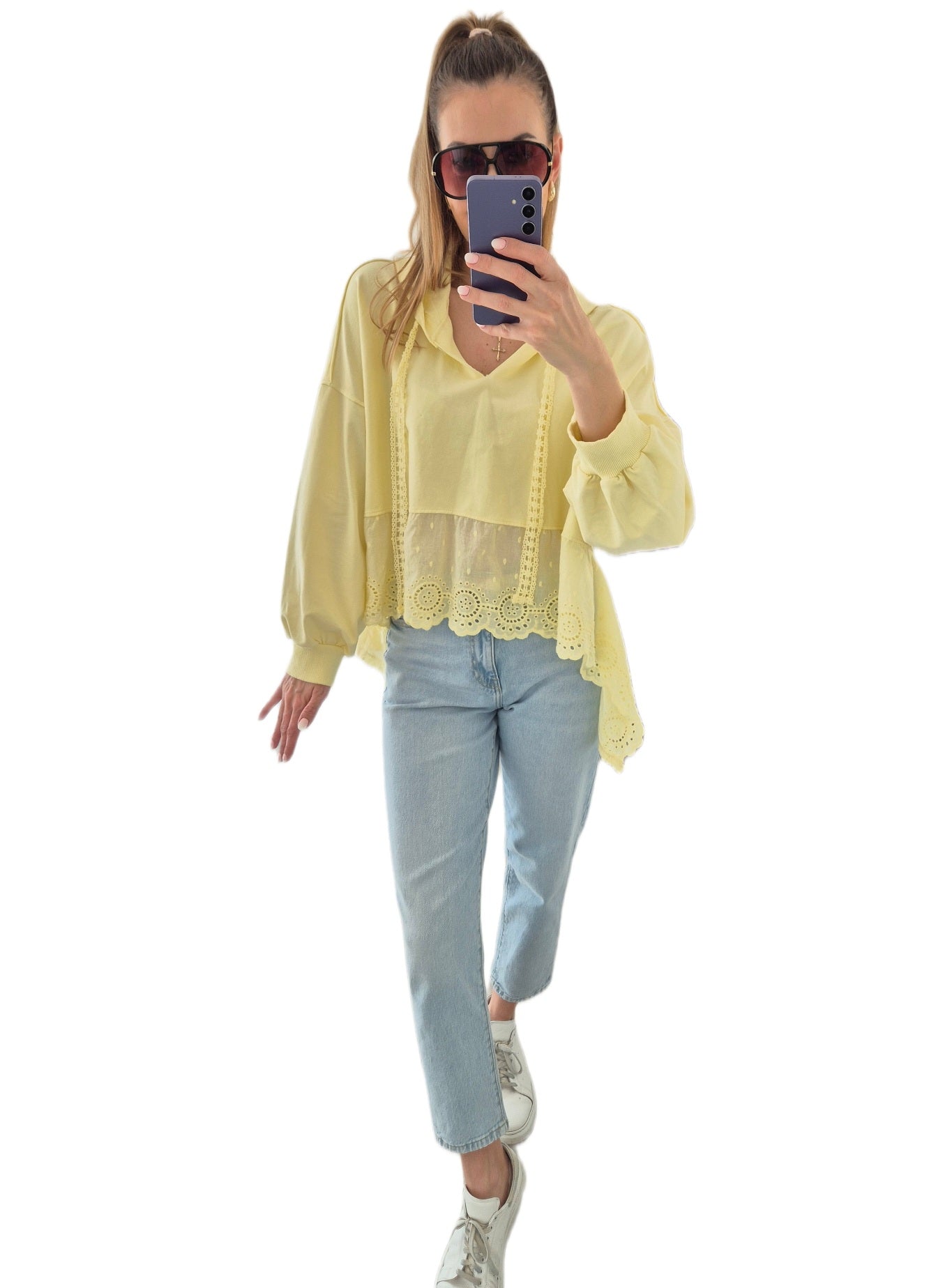 Bluse Gelb