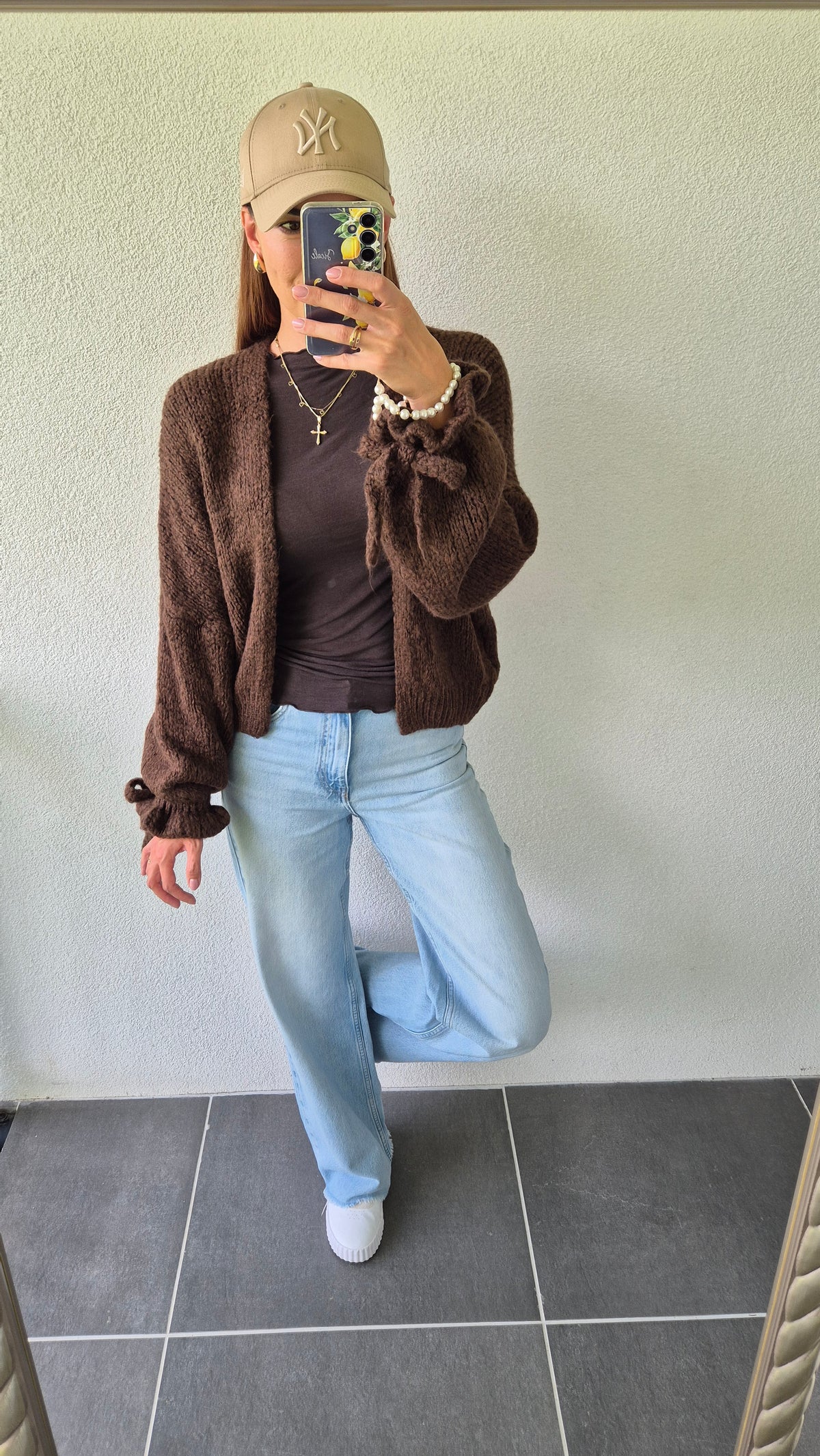 Cardigan WOLKE Braun