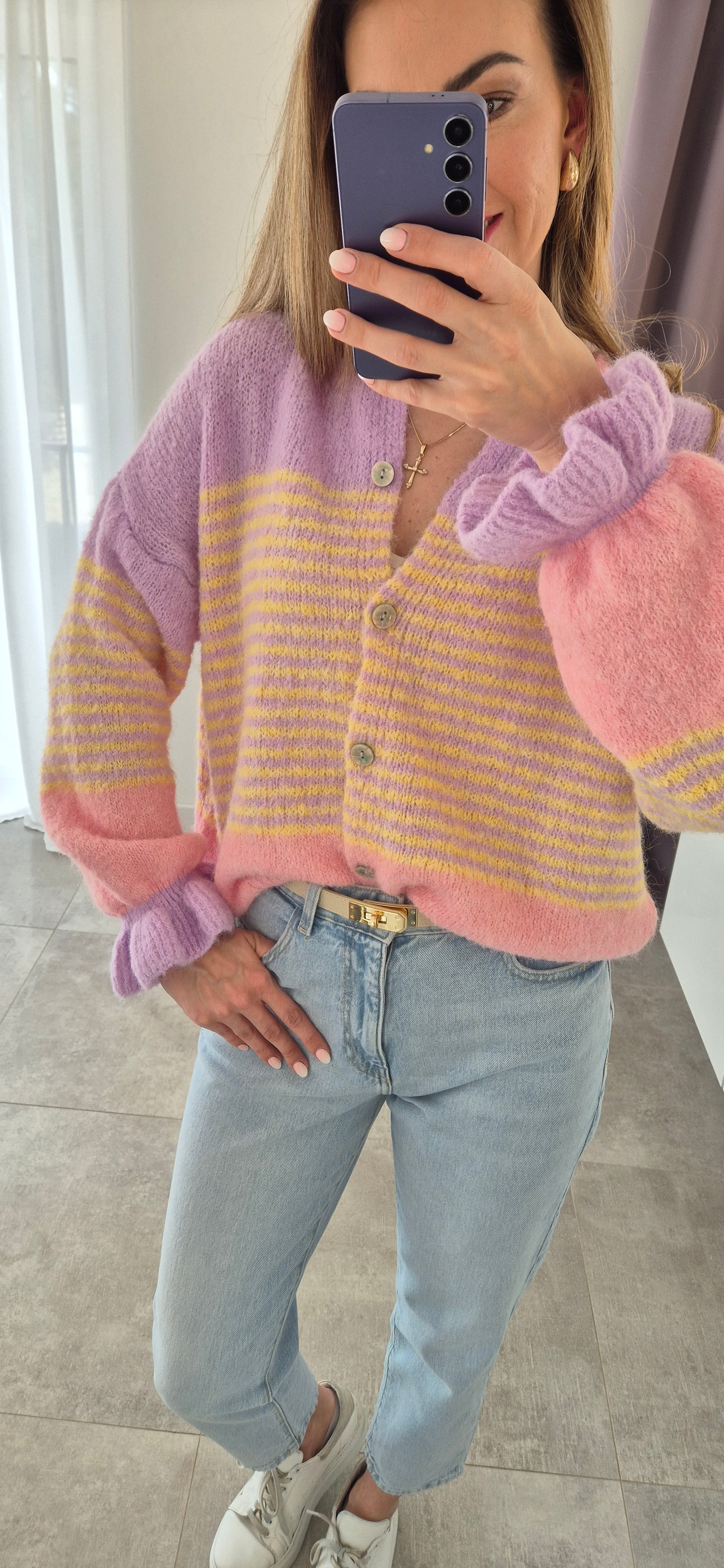 Cardigan Leelee Gelb