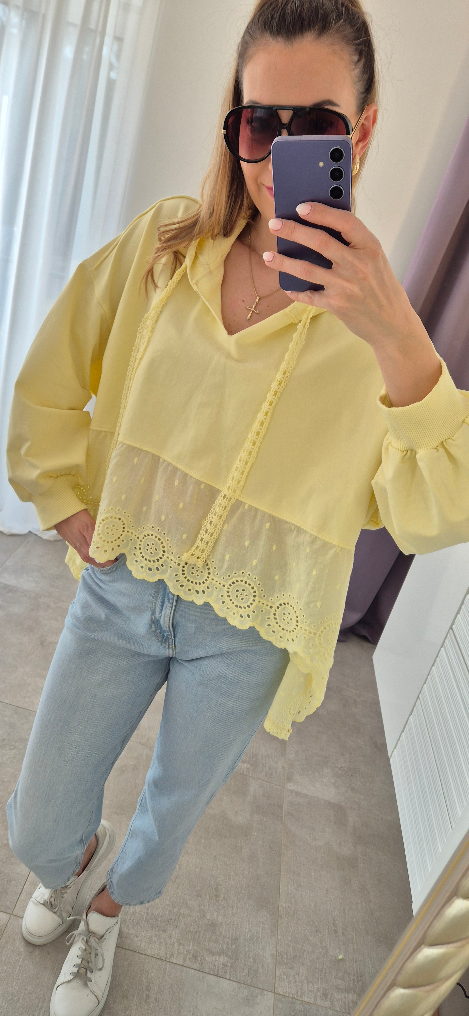 Bluse Gelb