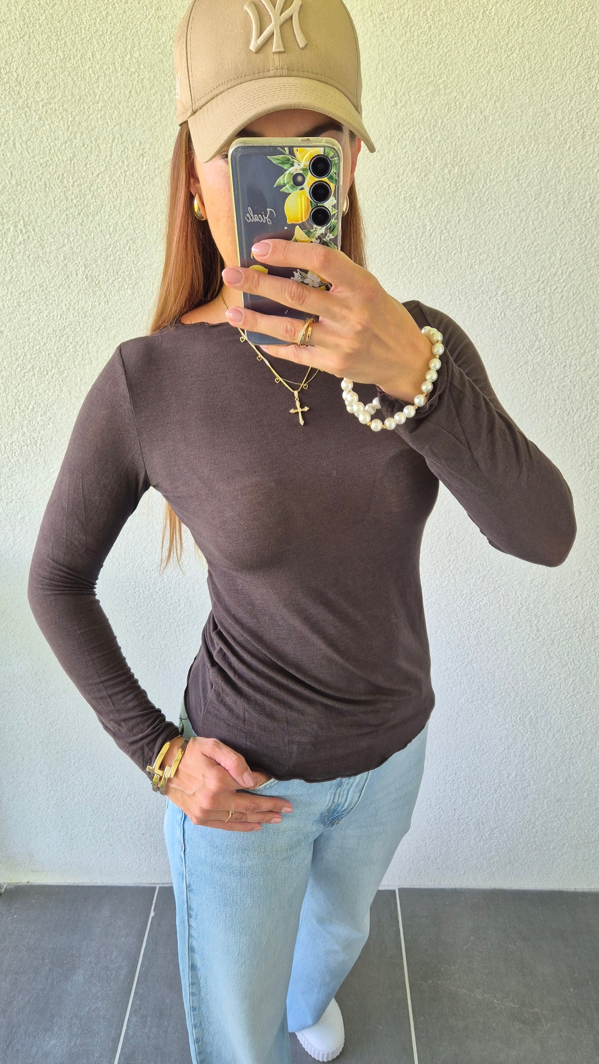 Longsleeve Schokolade
