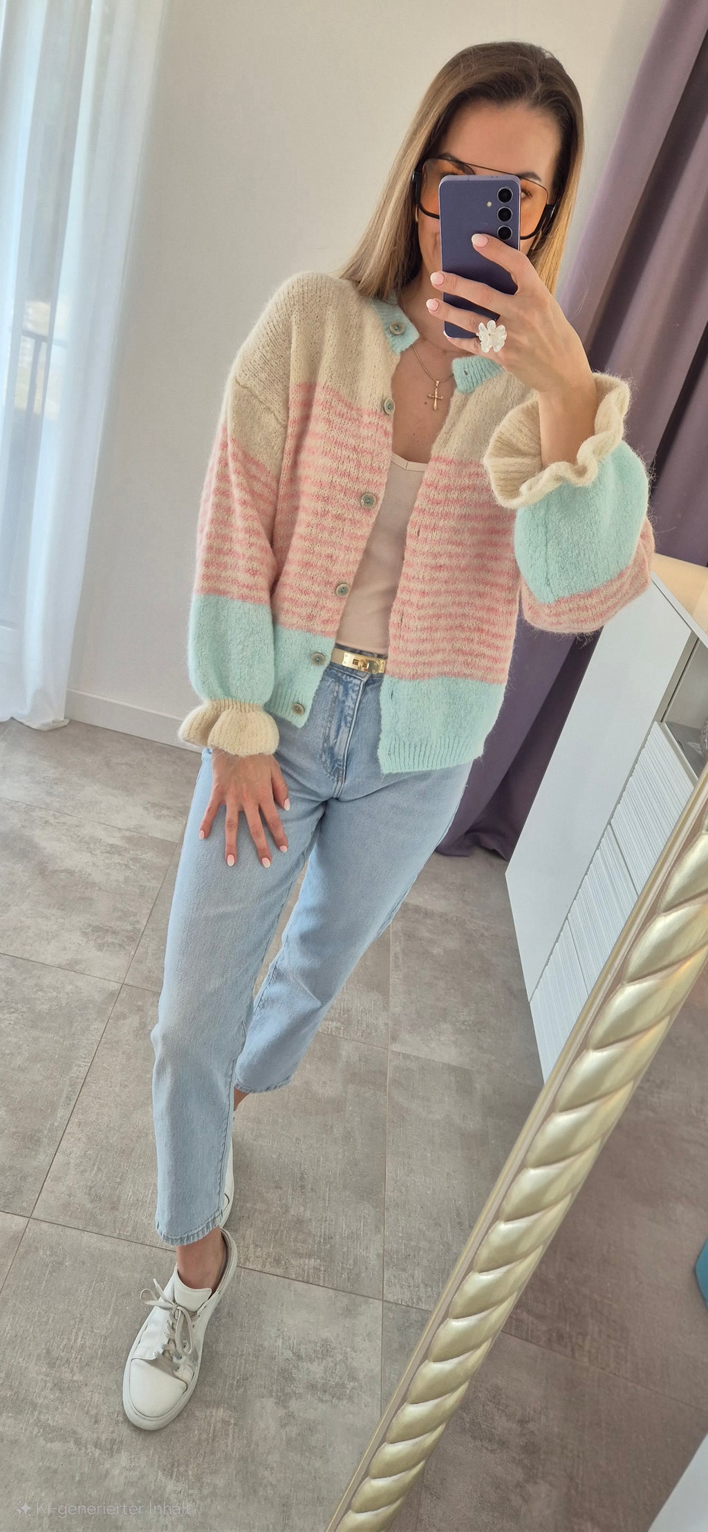 Cardigan Leelee Turkis