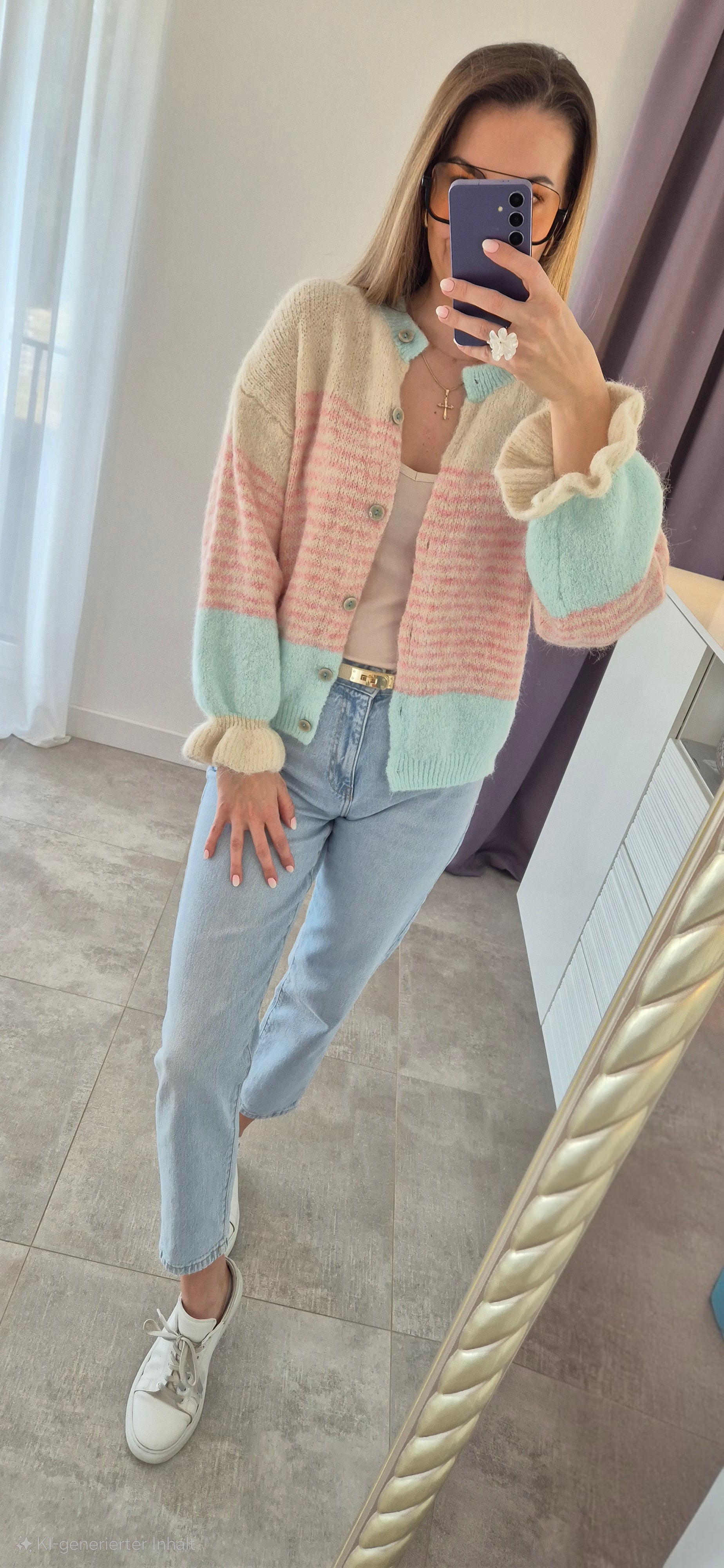 Cardigan Leelee Turkis