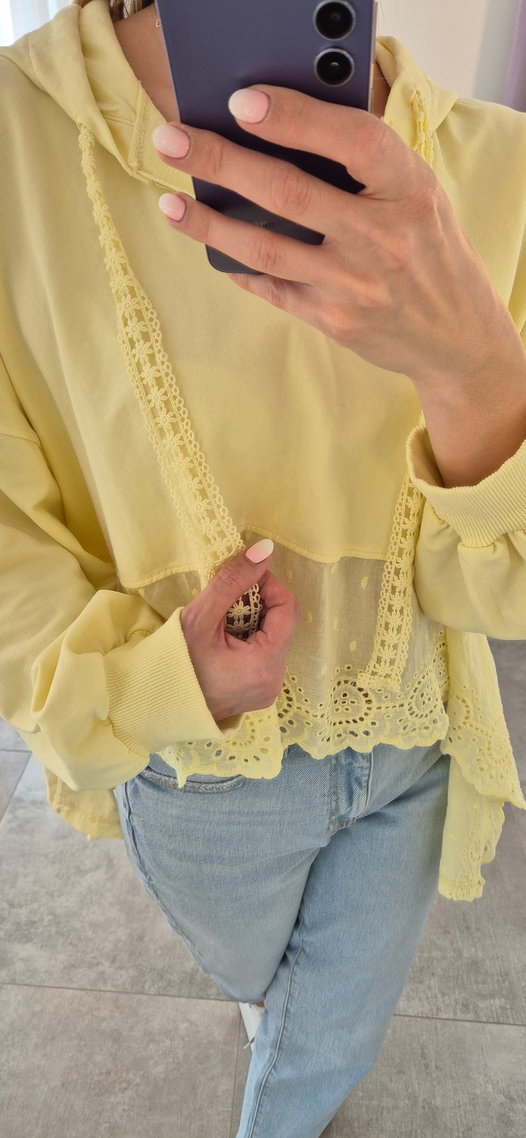 Bluse Gelb